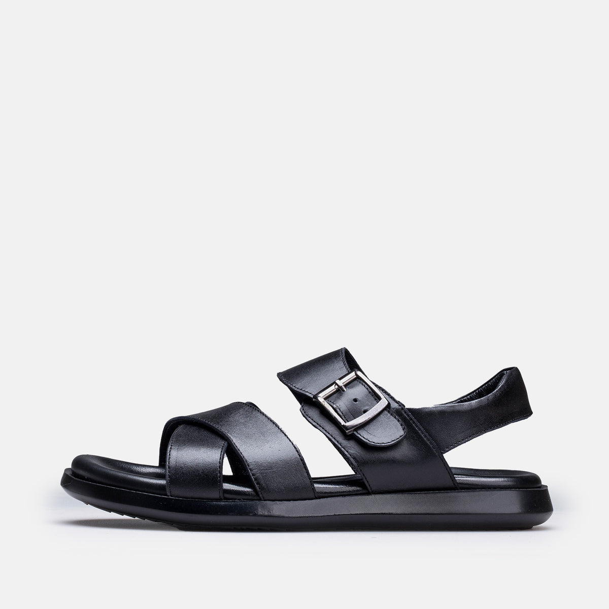 Volzak 5415 Sandale en cuir Noir