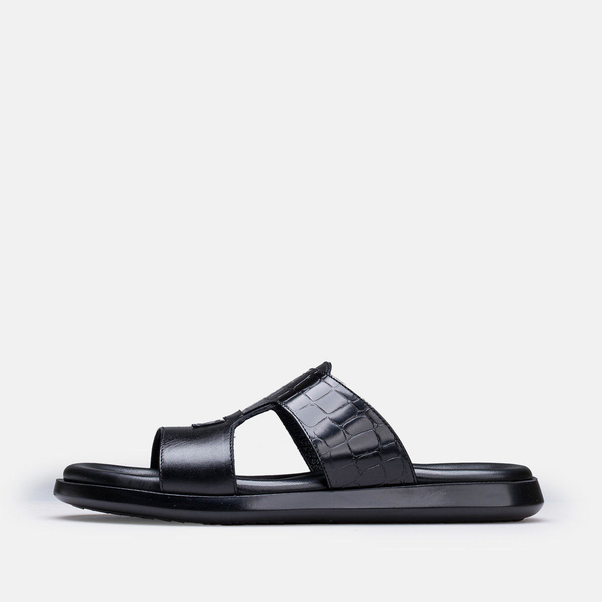 Volzak 5413 Sandale en cuir Noir