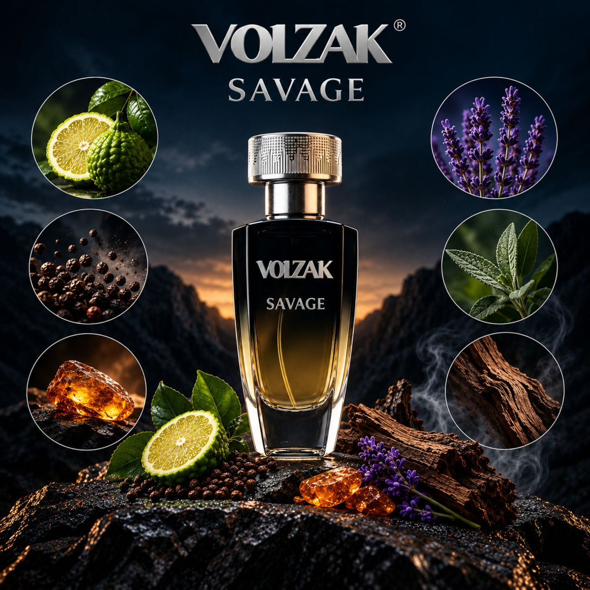 VOLZAK PARFUM SAVAGE 50ML HOMME