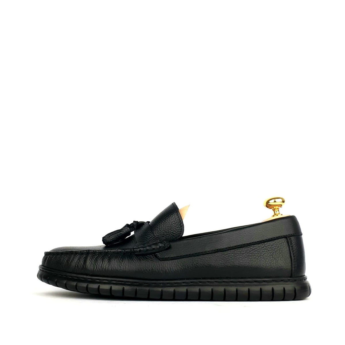 Volzak 107 Mocassin en cuir Noir