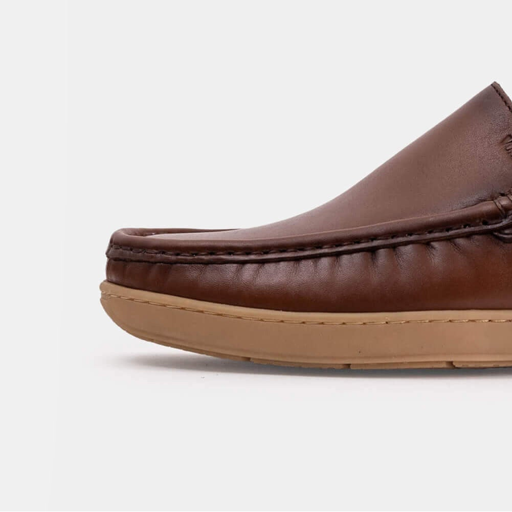 Volzak 03 Mocassin en cuir Camel