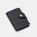 Volzak 080 Black Grained Leather Wallet