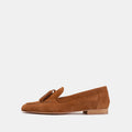 Volzak 104 Camel suede ballerina
