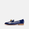 Volzak 1077 Blue Patent Leather Shoe