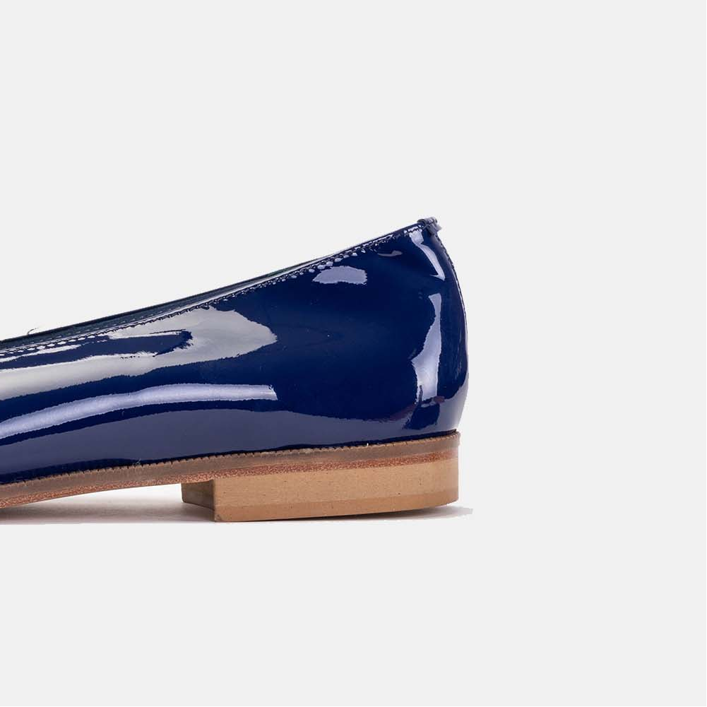 Volzak 1077 Blue Patent Leather Shoe