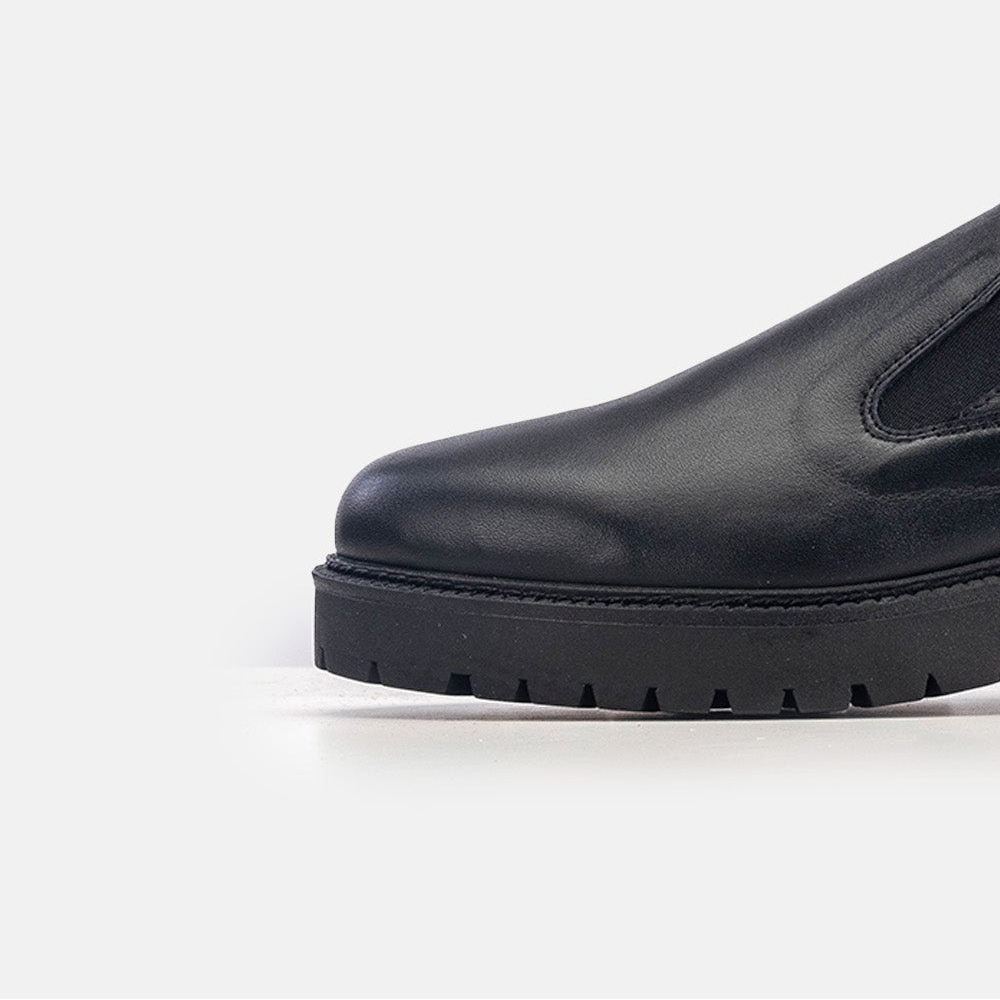 Volzak 118 Black Leather Shoe