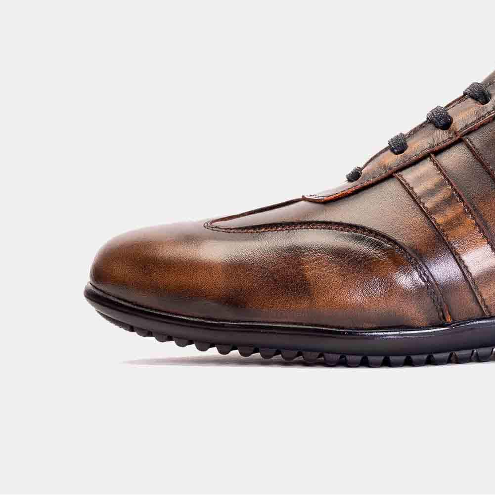 Volzak 1225 Brown Leather Shoe
