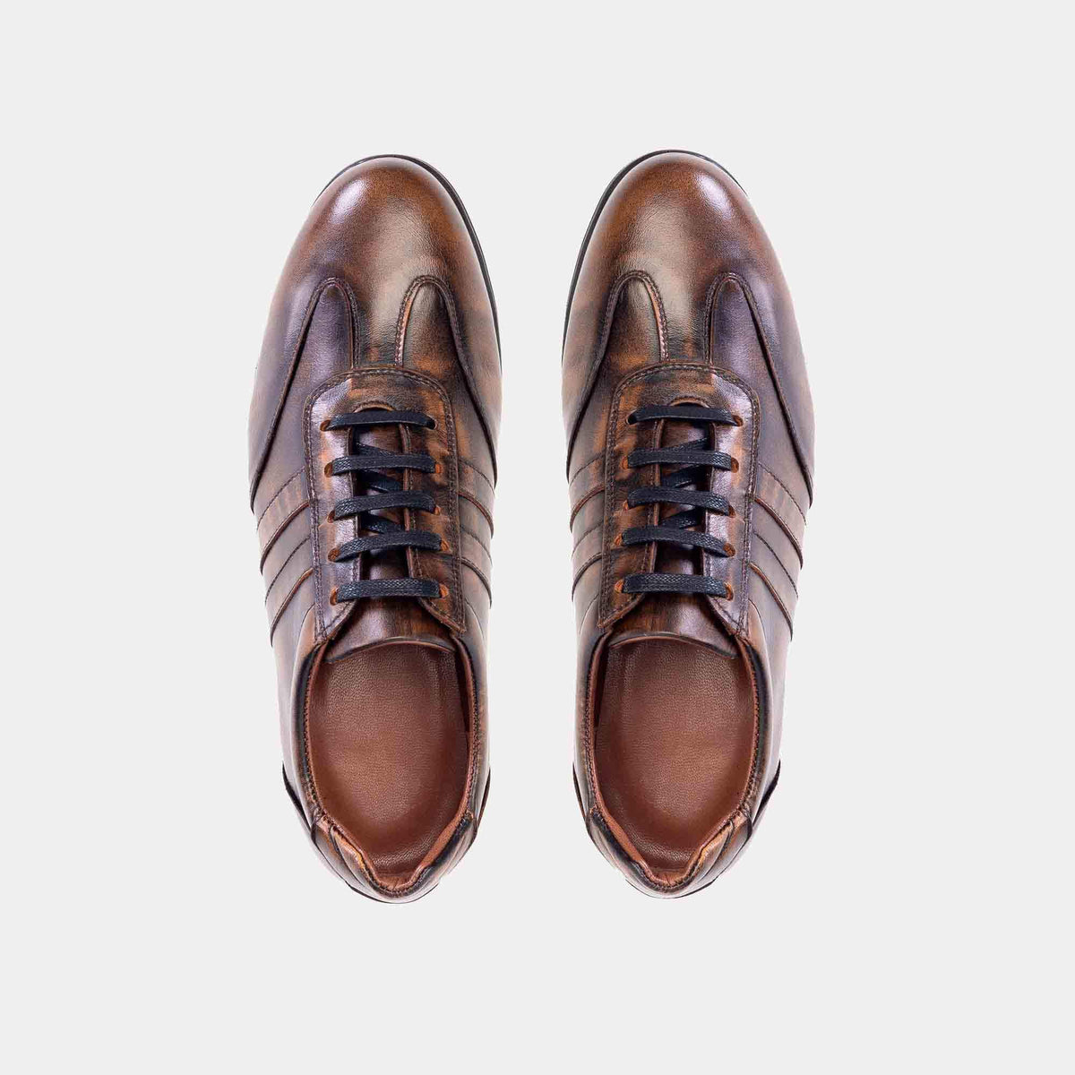 Volzak 1225 Brown Leather Shoe