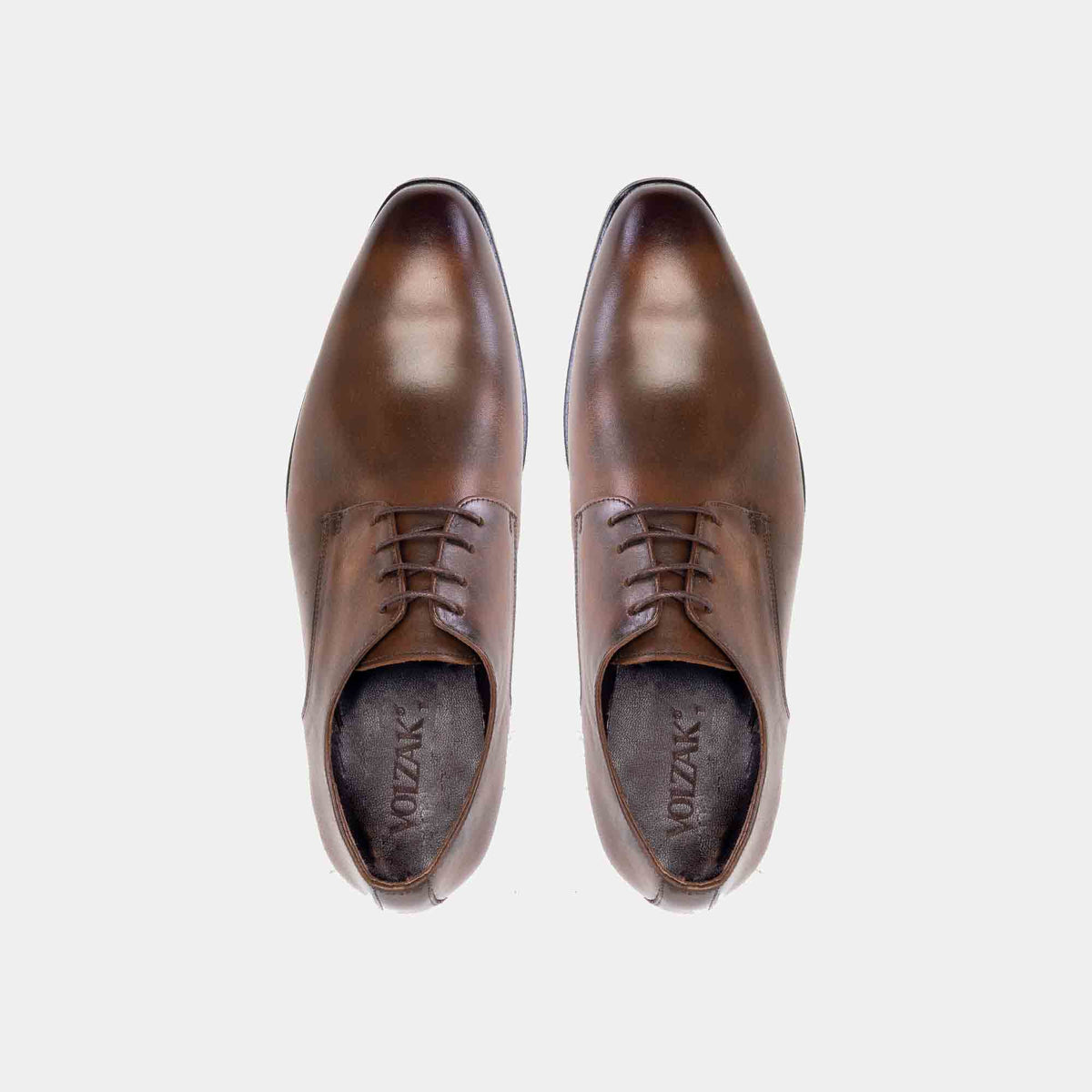 Volzak 1242 Chaussure en cuir Marron vintage
