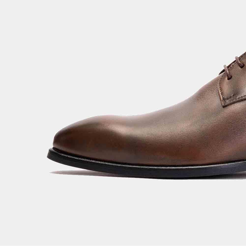 Volzak 1242 Chaussure en cuir Marron vintage