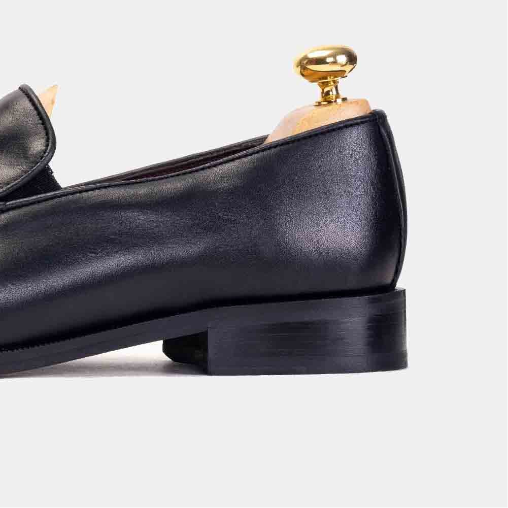 Volzak 1302 Black Leather Shoe
