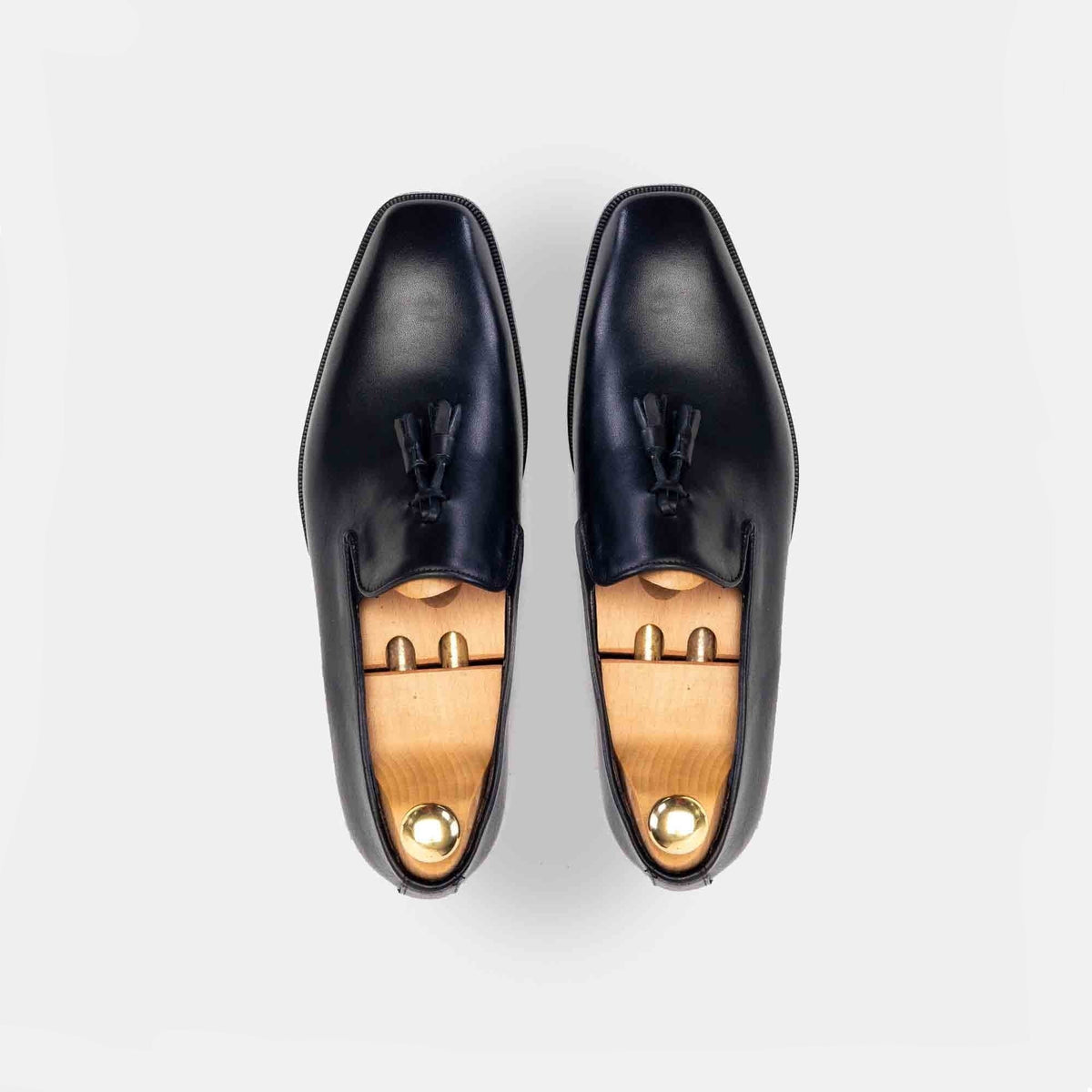Volzak 1302 Black Leather Shoe
