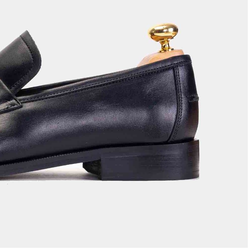 Volzak 1303 Black Leather Shoe