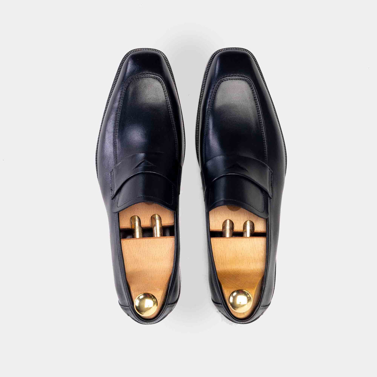Volzak 1303 Black Leather Shoe