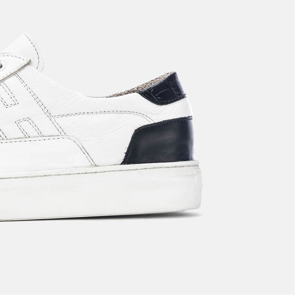 Volzak 151 Basket en cuir Blanc