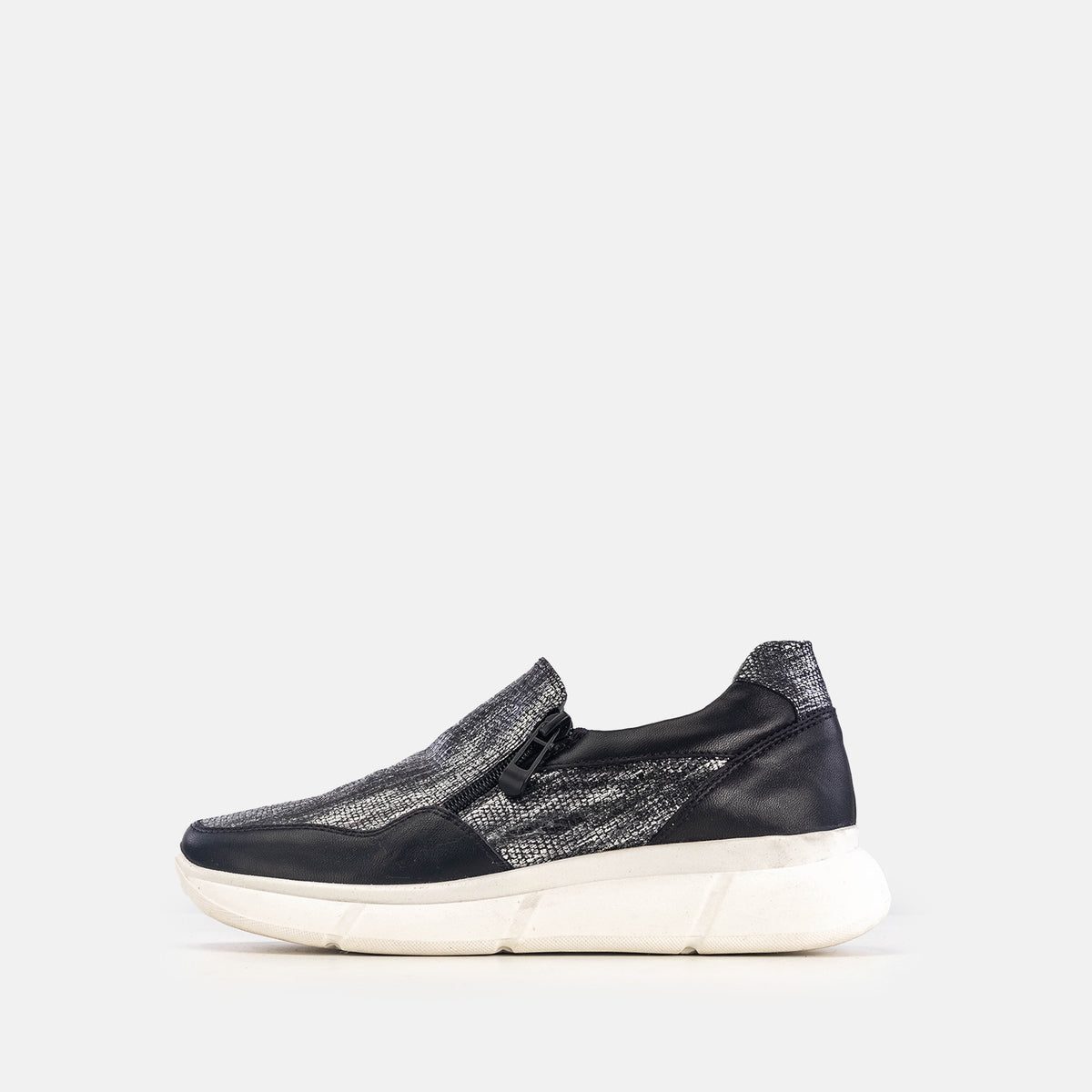 Volzak 178 Basket en cuir Noir