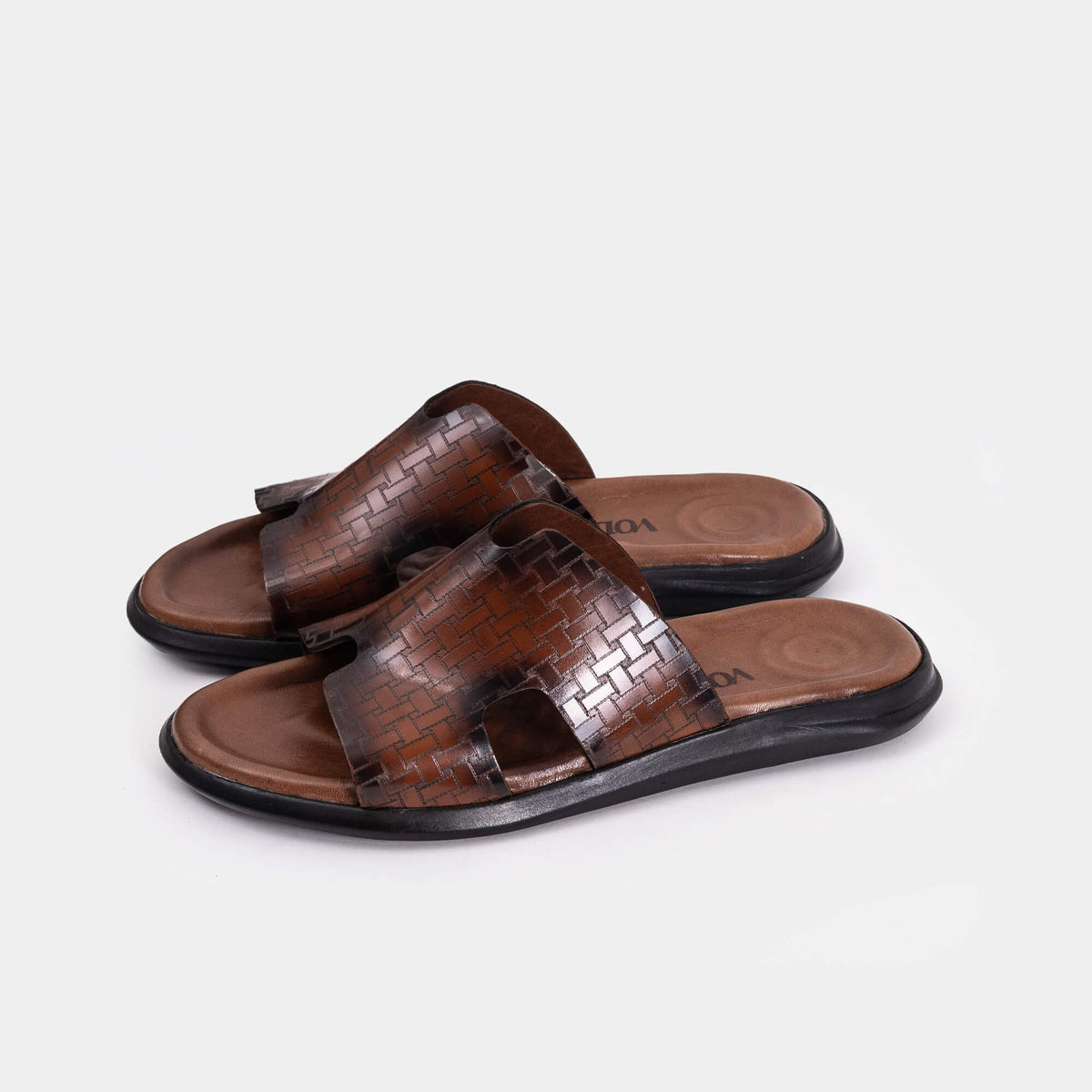 Volzak 5131 Removable Leather Sandal Brown