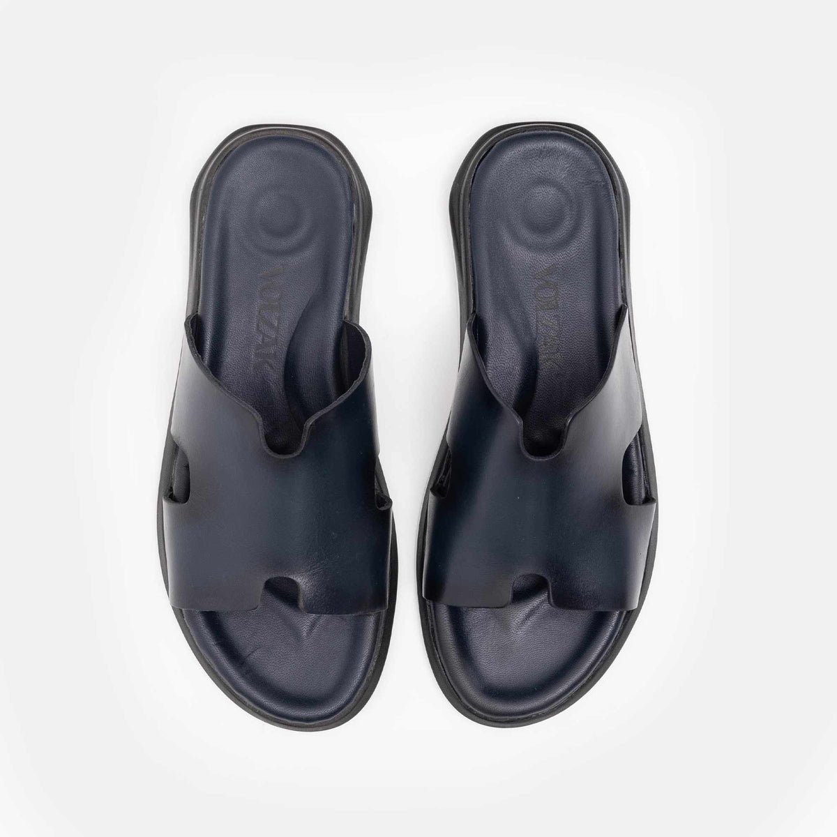 Volzak 5130 Sandale en cuir Bleu