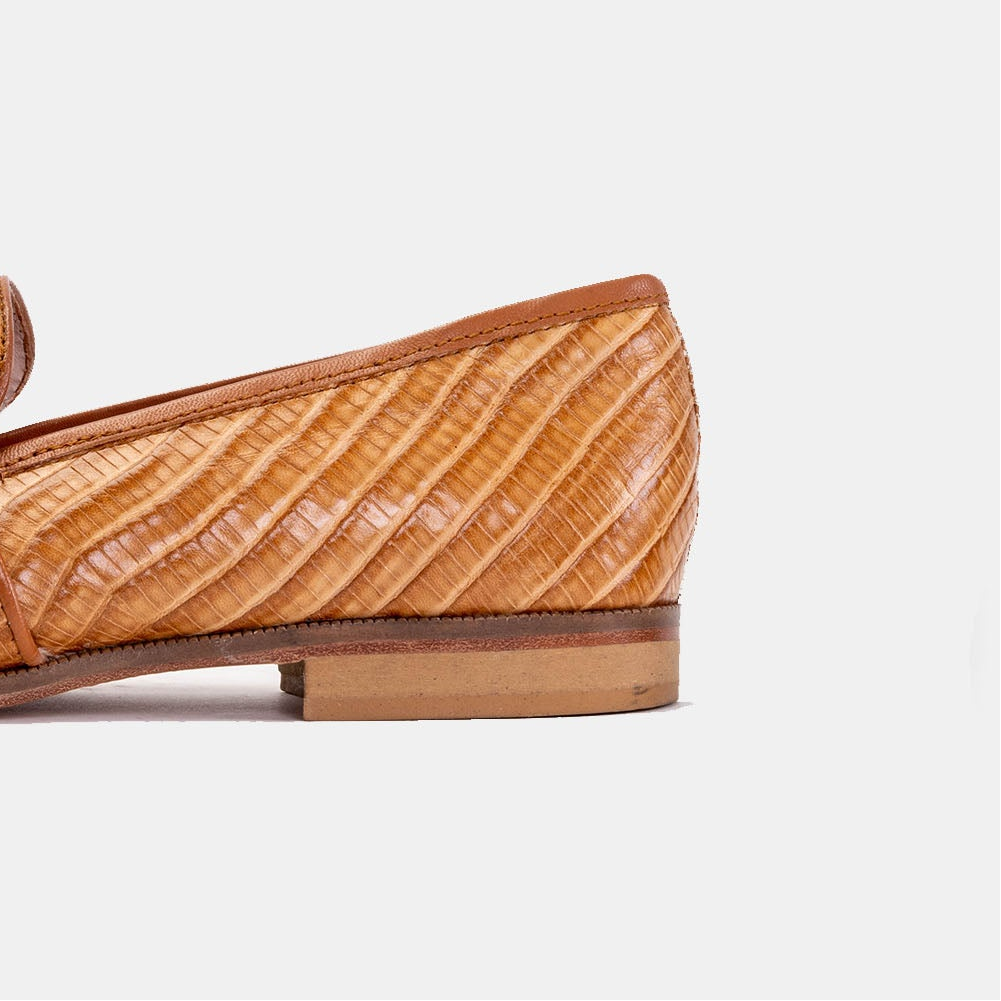 Volzak 2037 Camel Leather Shoe