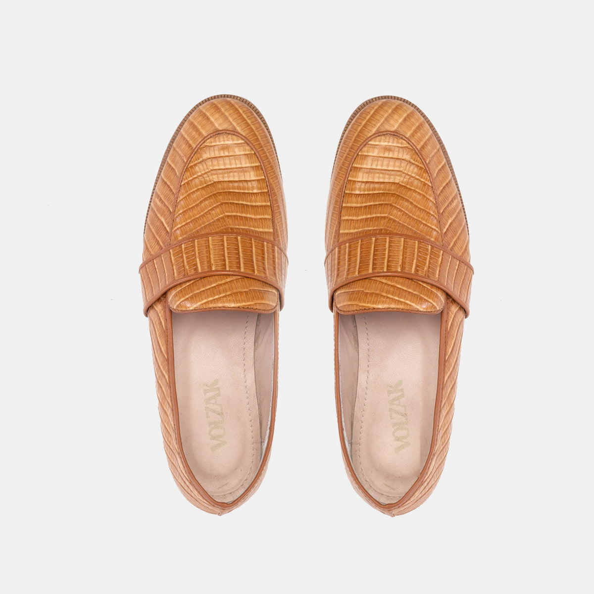 Volzak 2037 Camel Leather Shoe