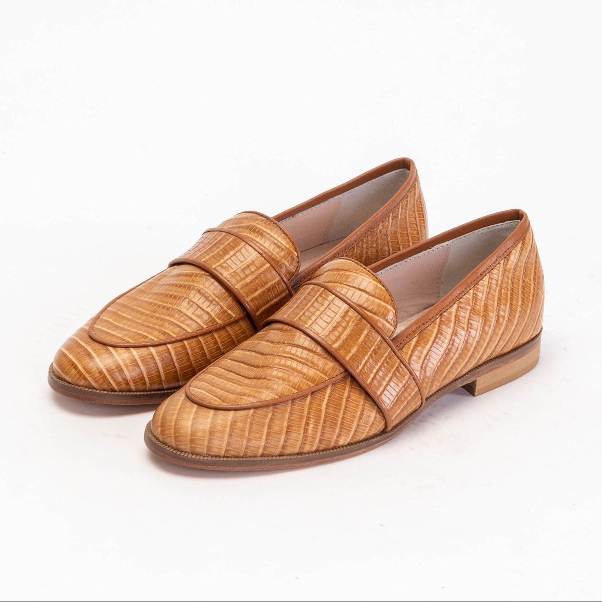 Volzak 2037 Camel Leather Shoe