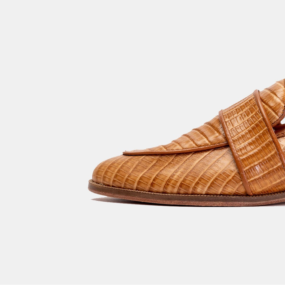 Volzak 2037 Camel Leather Shoe