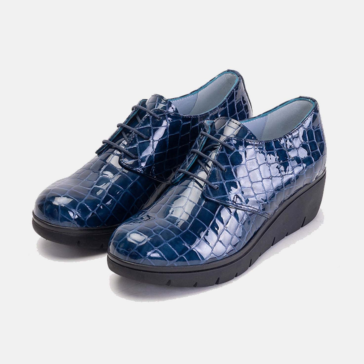 Volzak 2090 leather shoe Blue