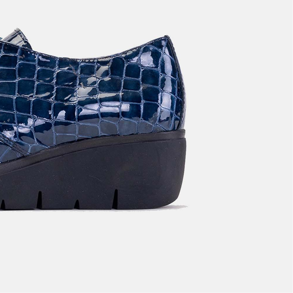 Volzak 2090 leather shoe Blue