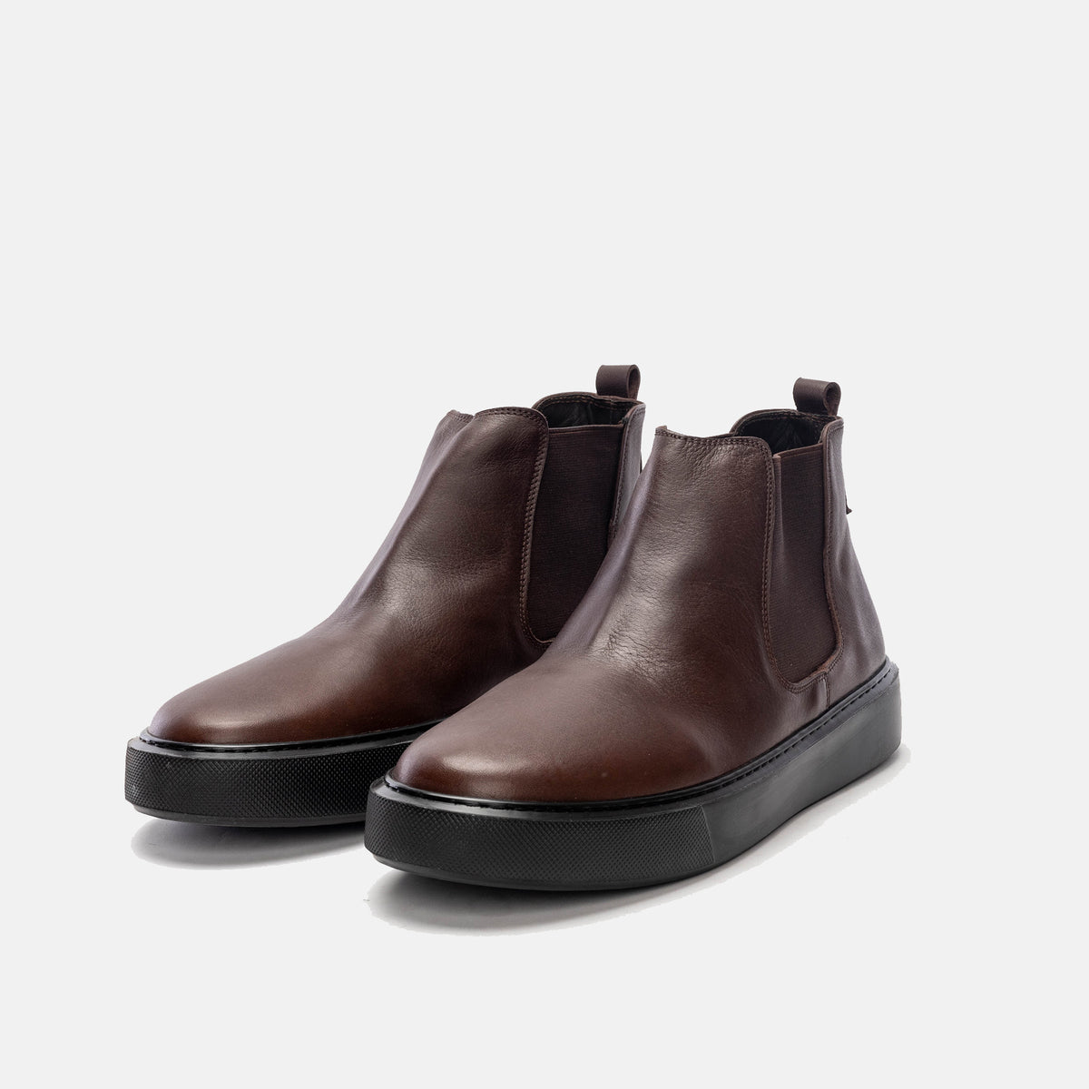 '2178 Brown Leather Ankle Boot