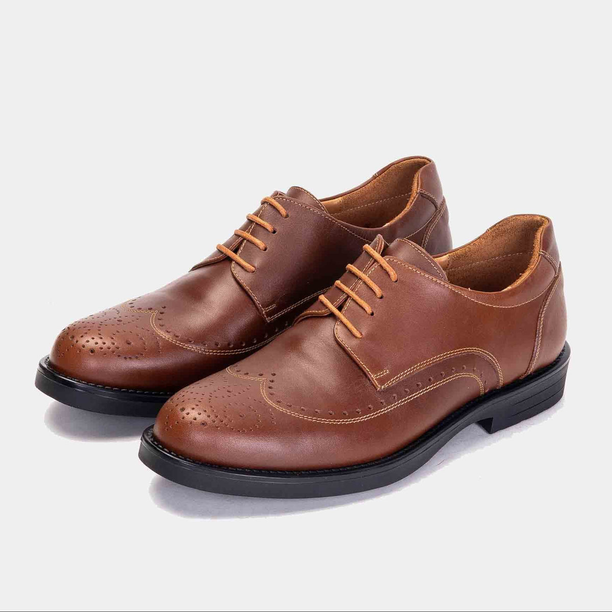 Volzak 2193 Camel Leather Shoe