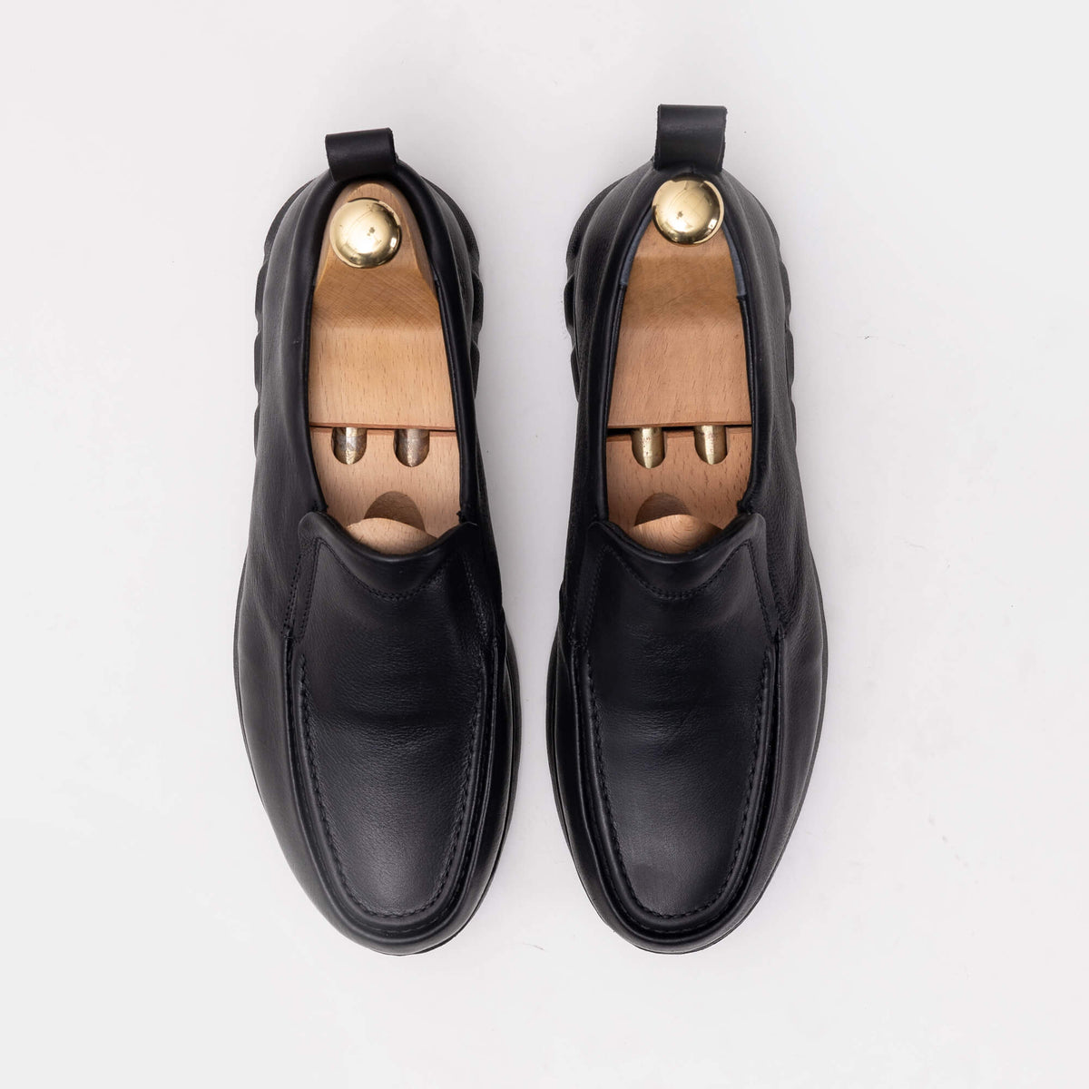 Volzak 3066 Black Leather Shoe