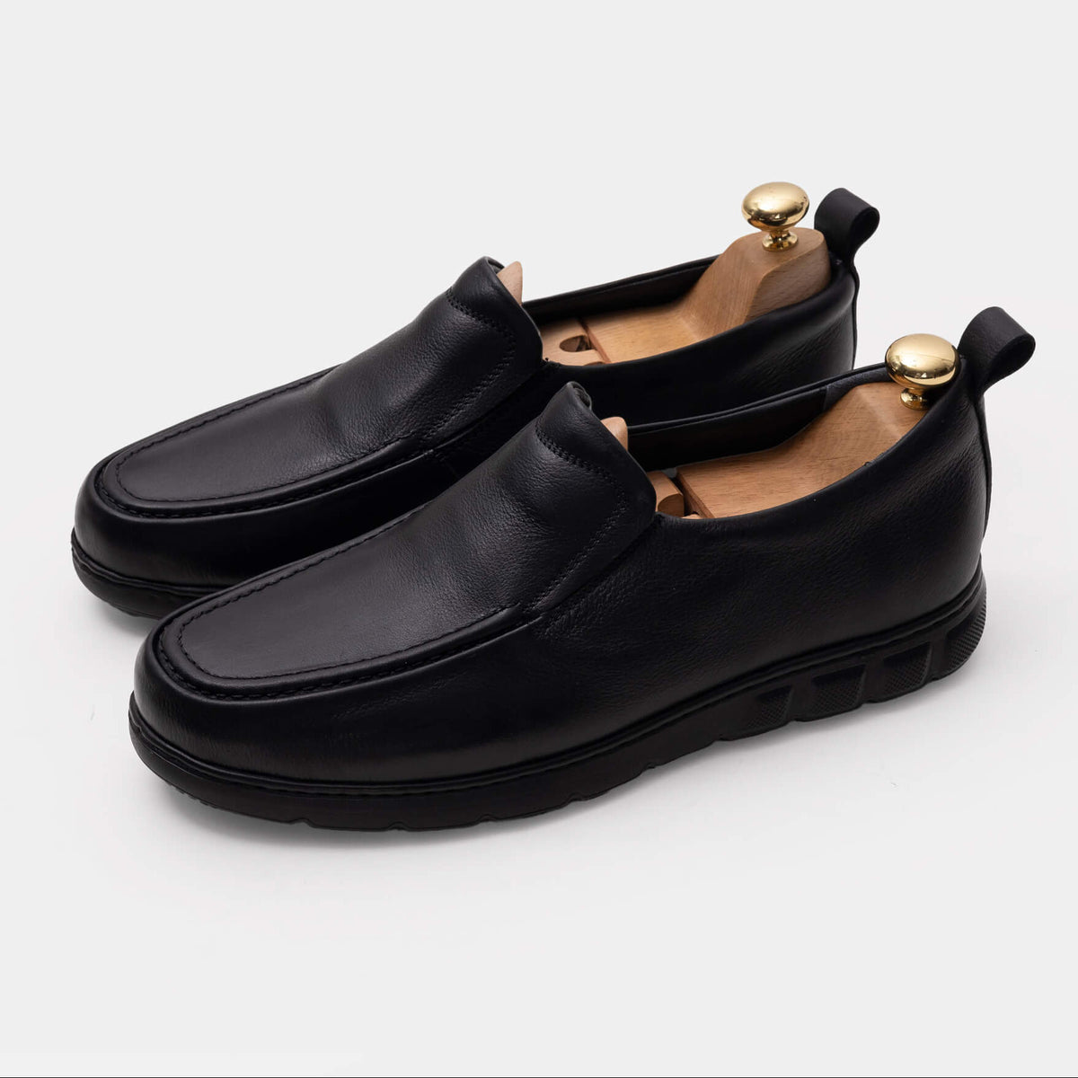 Volzak 3066 Black Leather Shoe