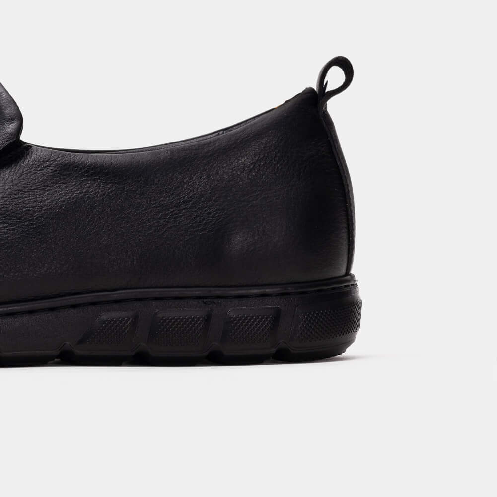 Volzak 3066 Black Leather Shoe