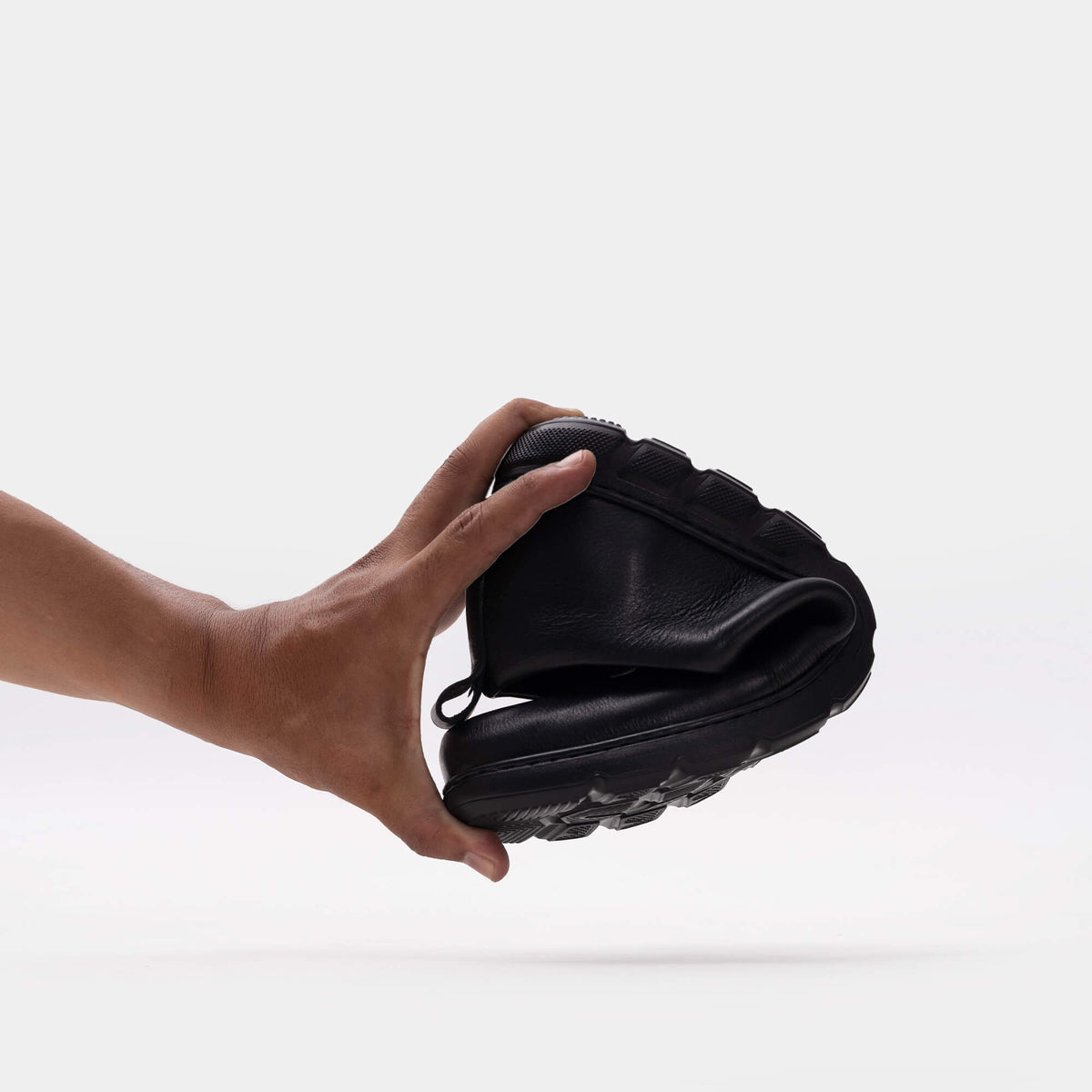 Volzak 3066 Black Leather Shoe