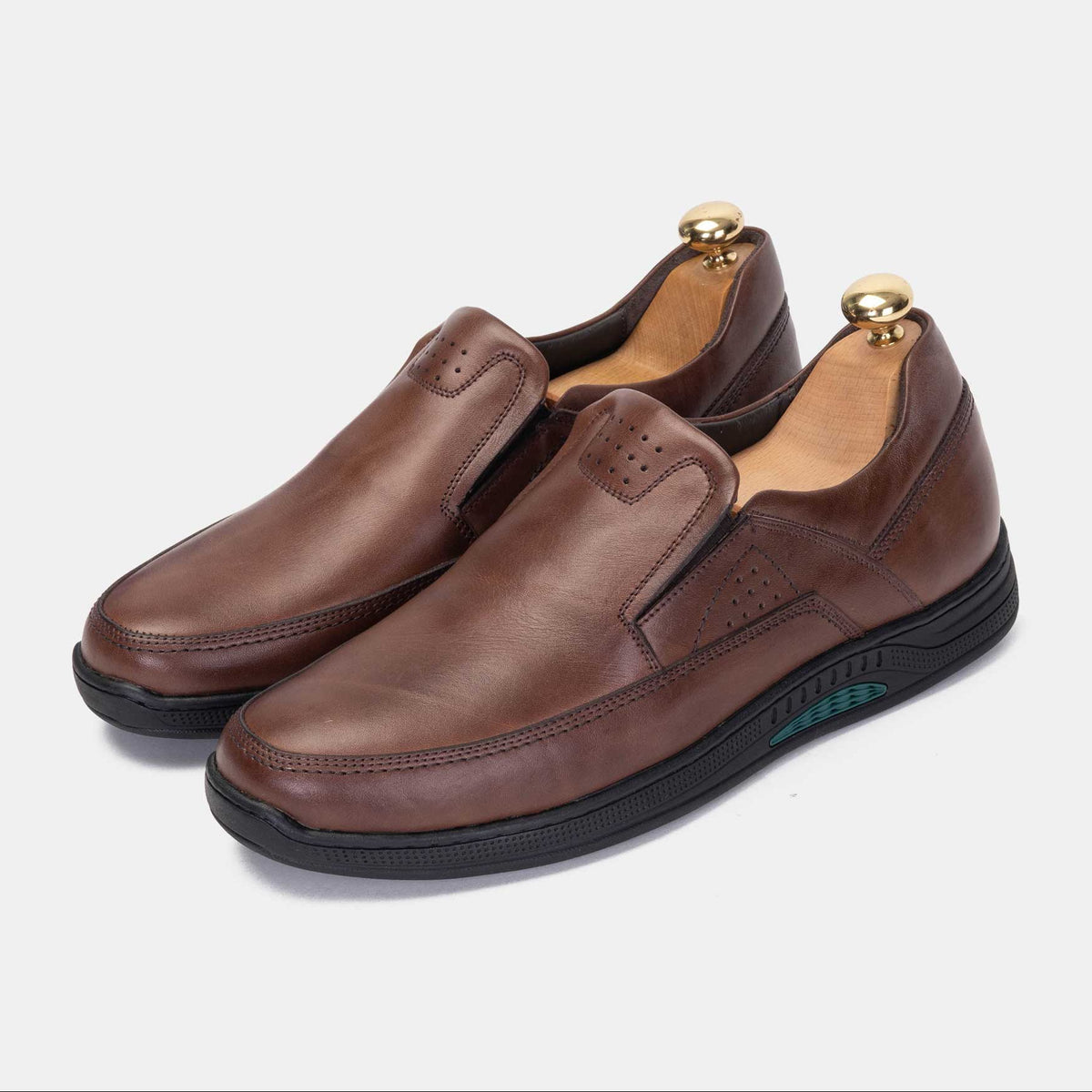 Volzak 3067 Camel Leather Shoe