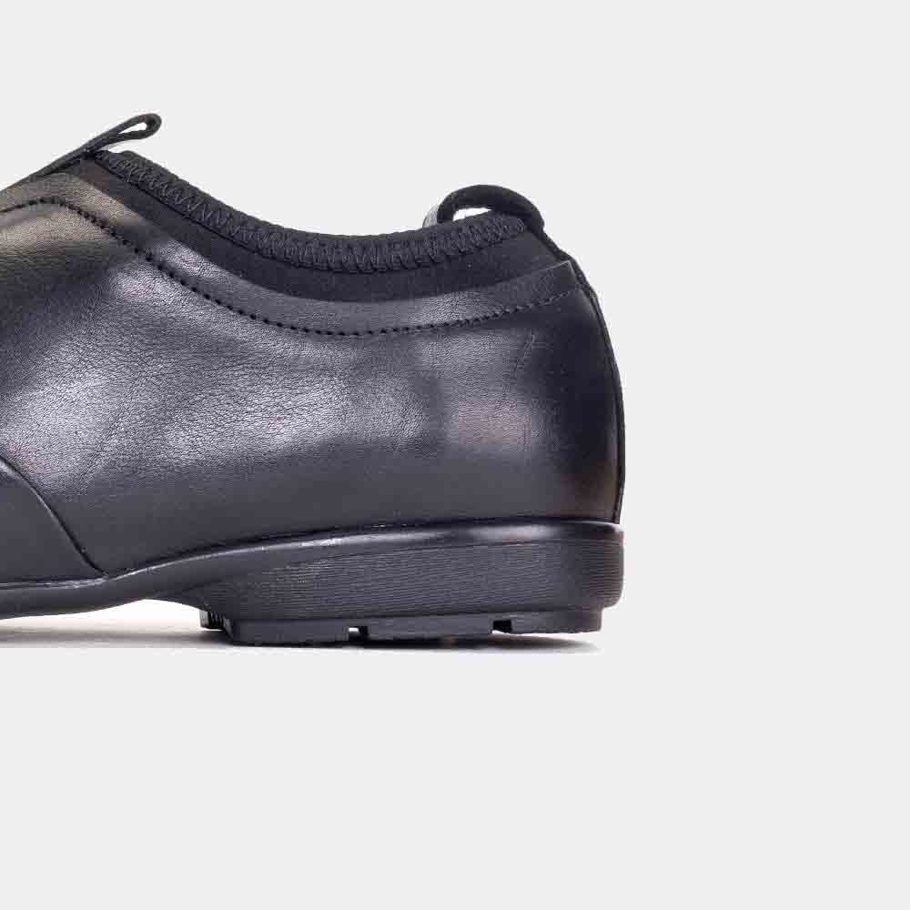 Volzak 3158 Black Leather Shoe