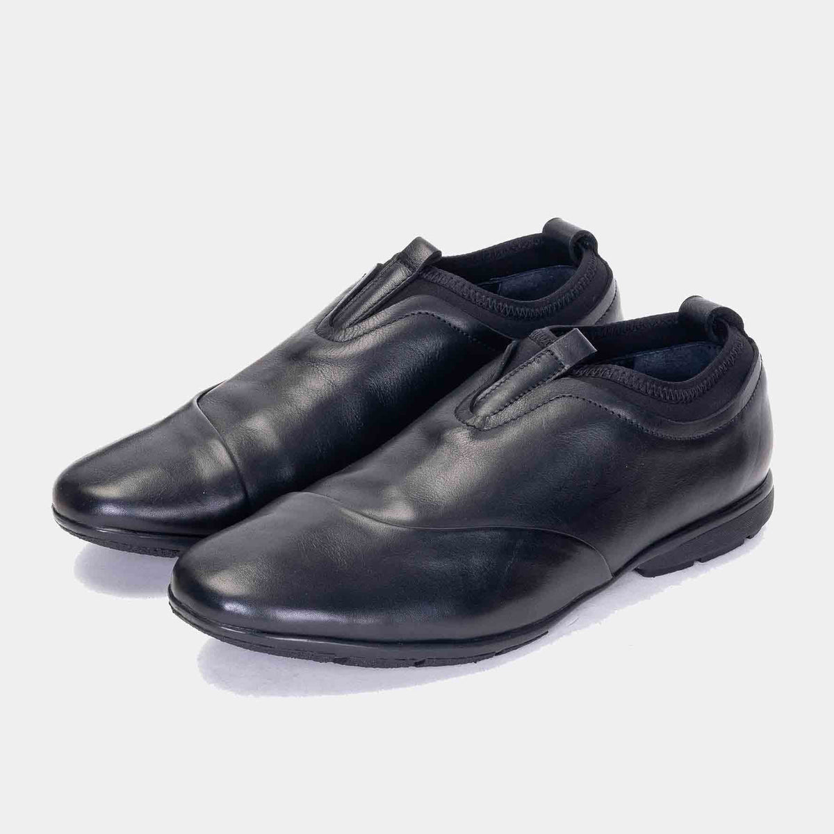 Volzak 3158 Black Leather Shoe