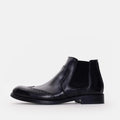 Volzak 5101 Black Leather Ankle Boot