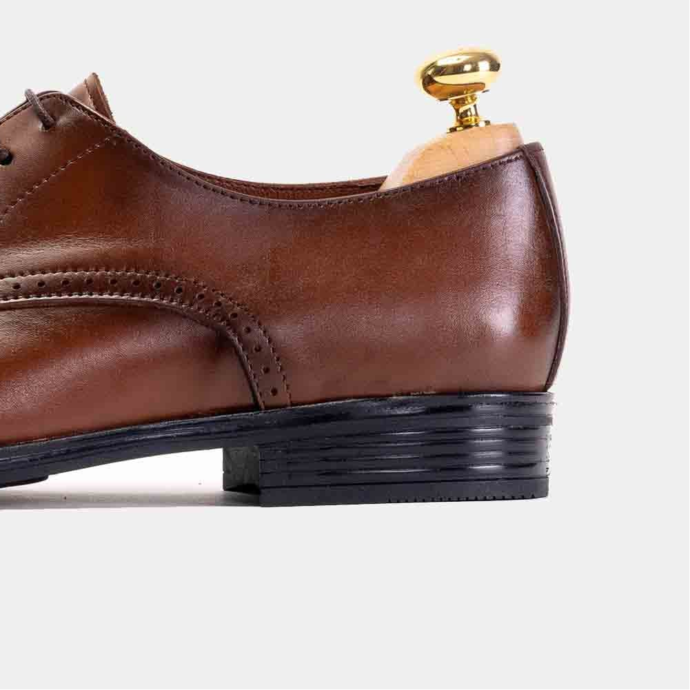 Volzak 5121 Camel Leather Shoe