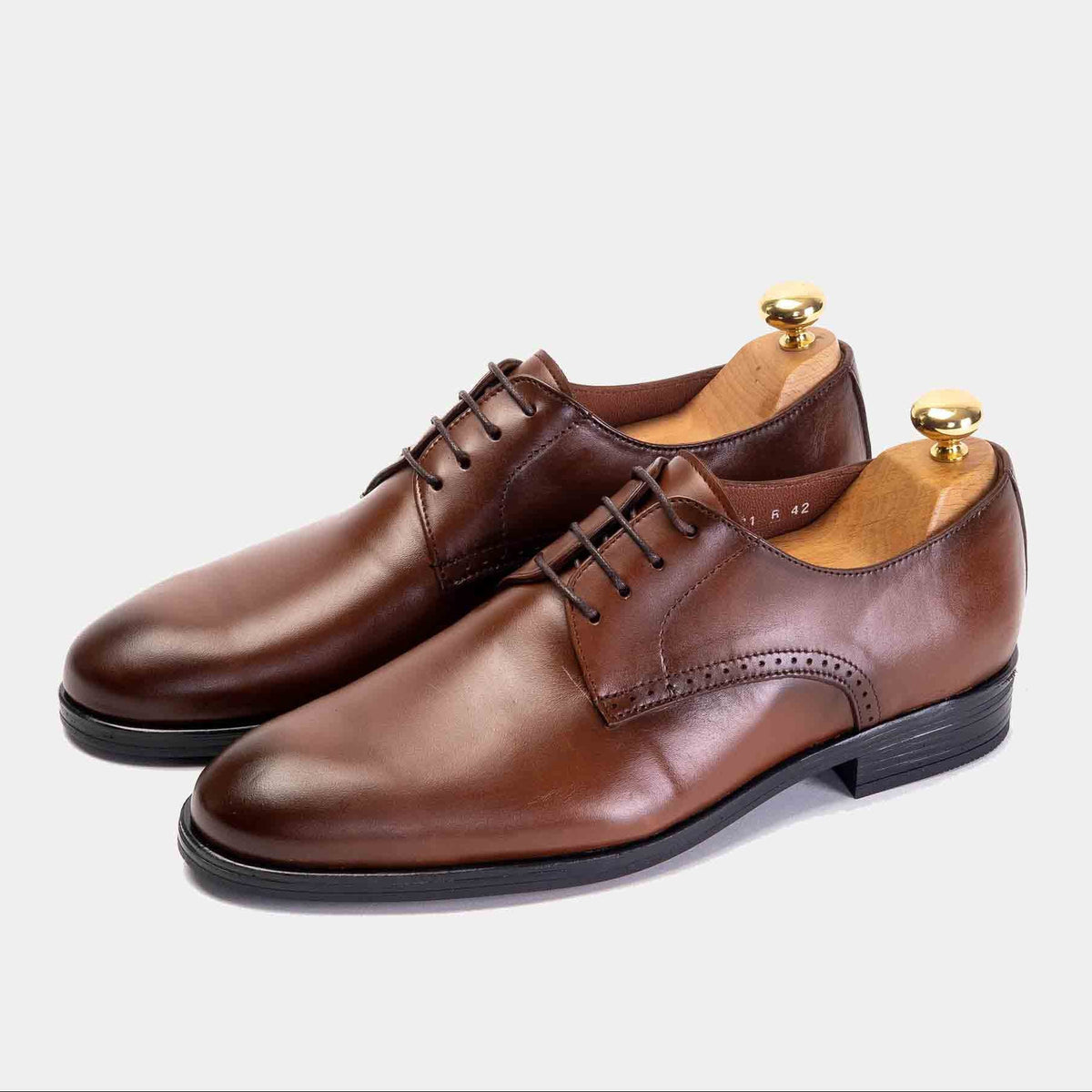 Volzak 5121 Camel Leather Shoe