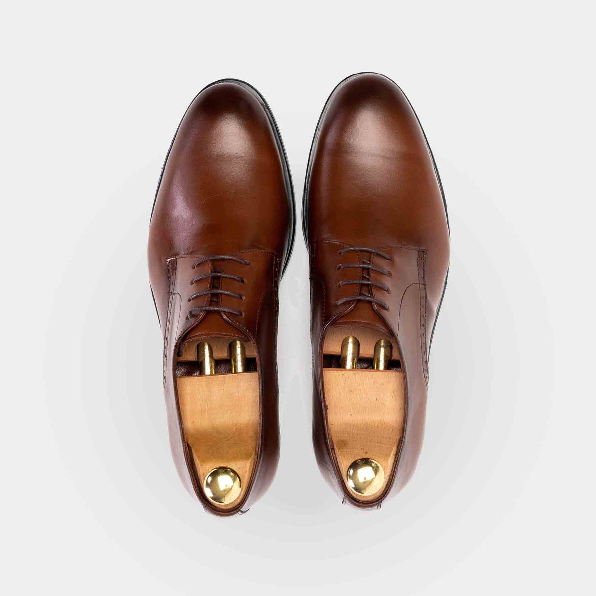 Volzak 5121 Camel Leather Shoe