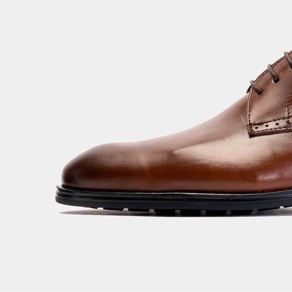 Volzak 5121 Camel Leather Shoe
