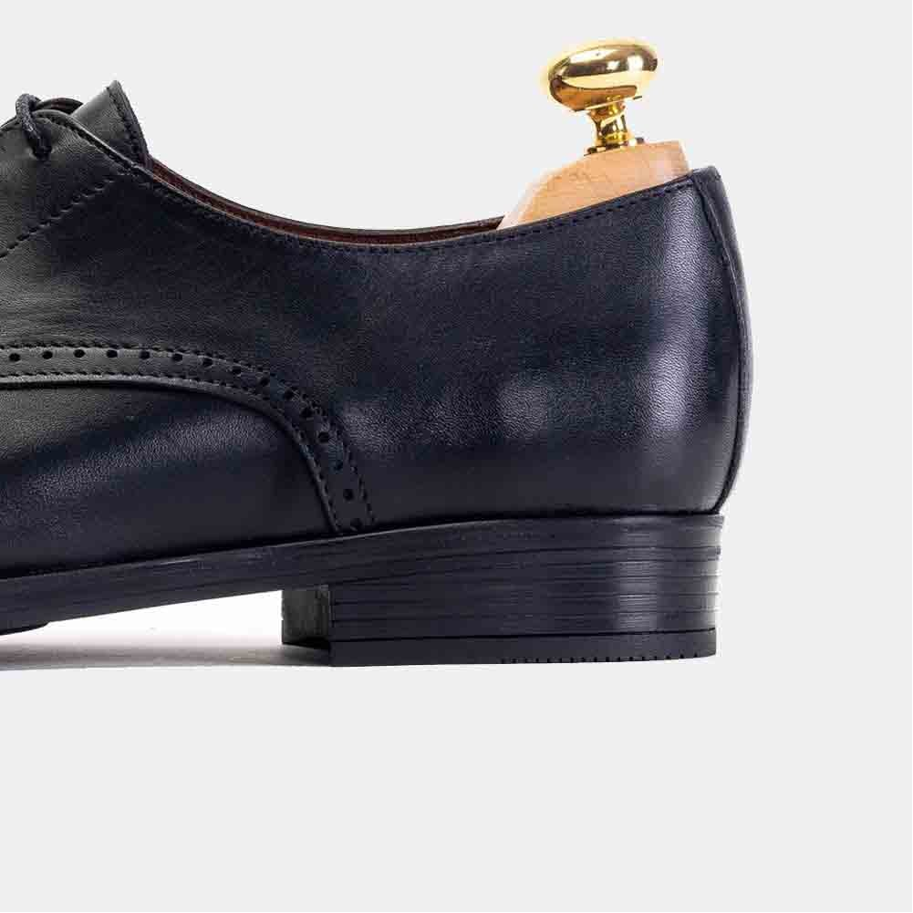 Volzak 5121 Black Leather Shoe