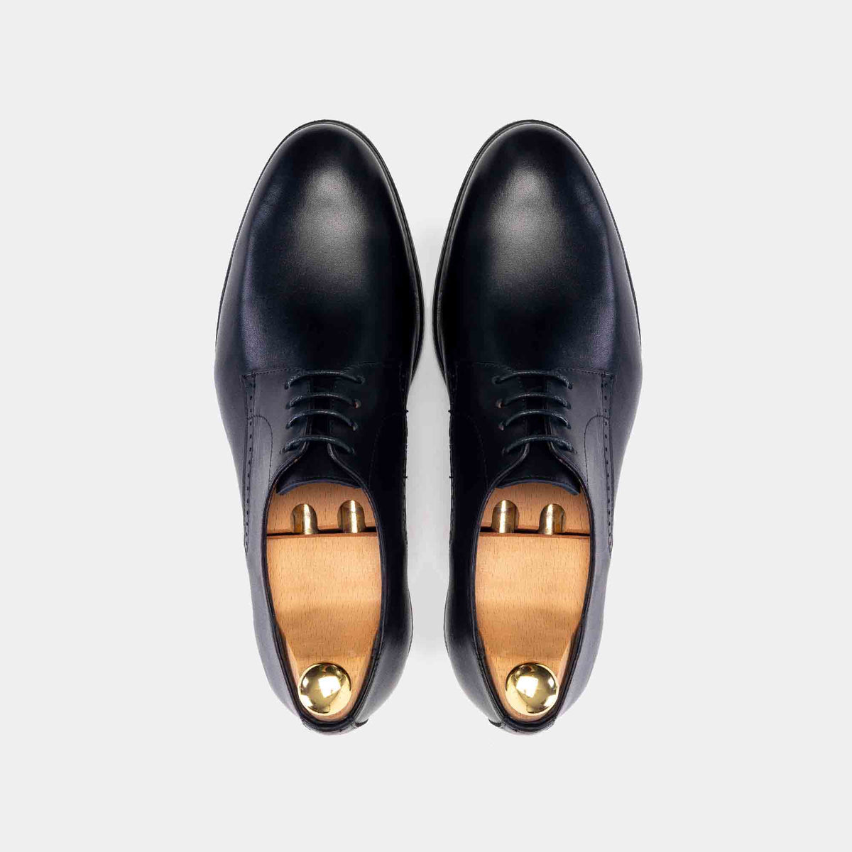 Volzak 5121 Black Leather Shoe