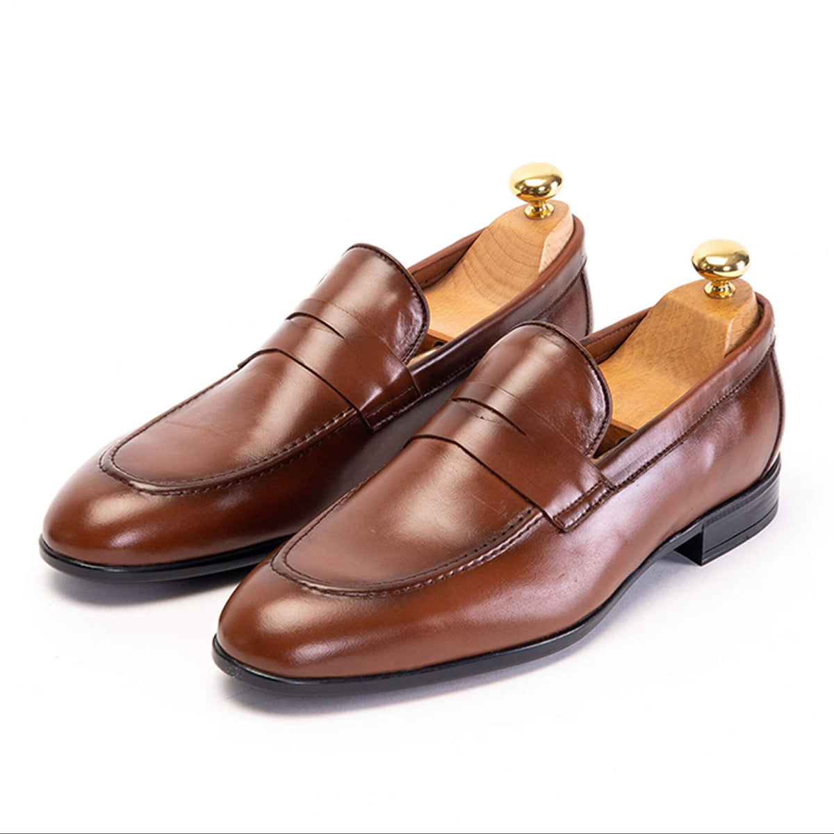 Volzak 5123 Camel Leather Shoe