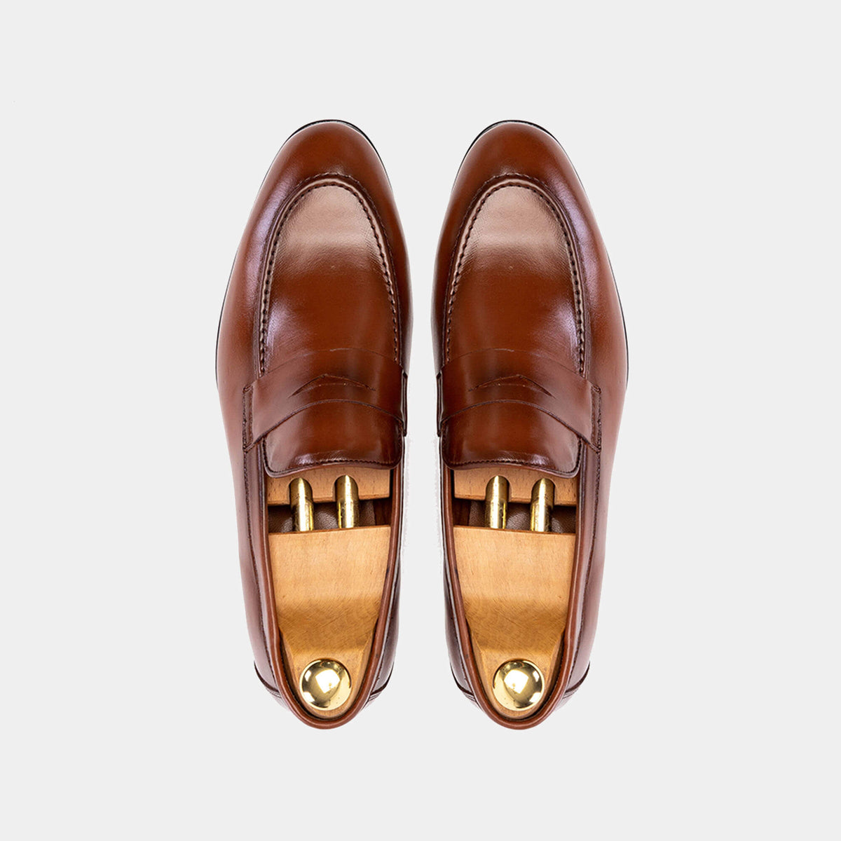 Volzak 5123 Camel Leather Shoe