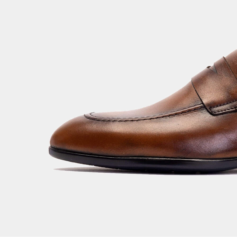 Volzak 5123 Vintage Brown Leather Shoe