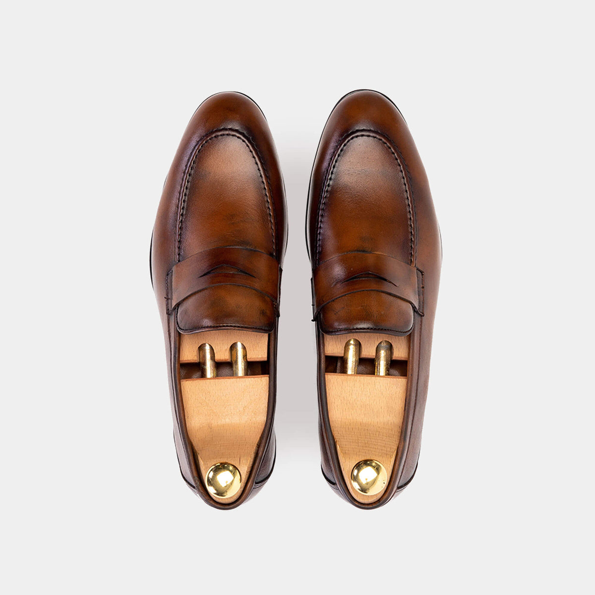 Volzak 5123 Vintage Brown Leather Shoe