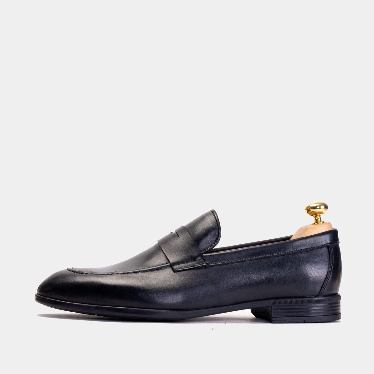 Volzak 5123 Black Leather Shoe