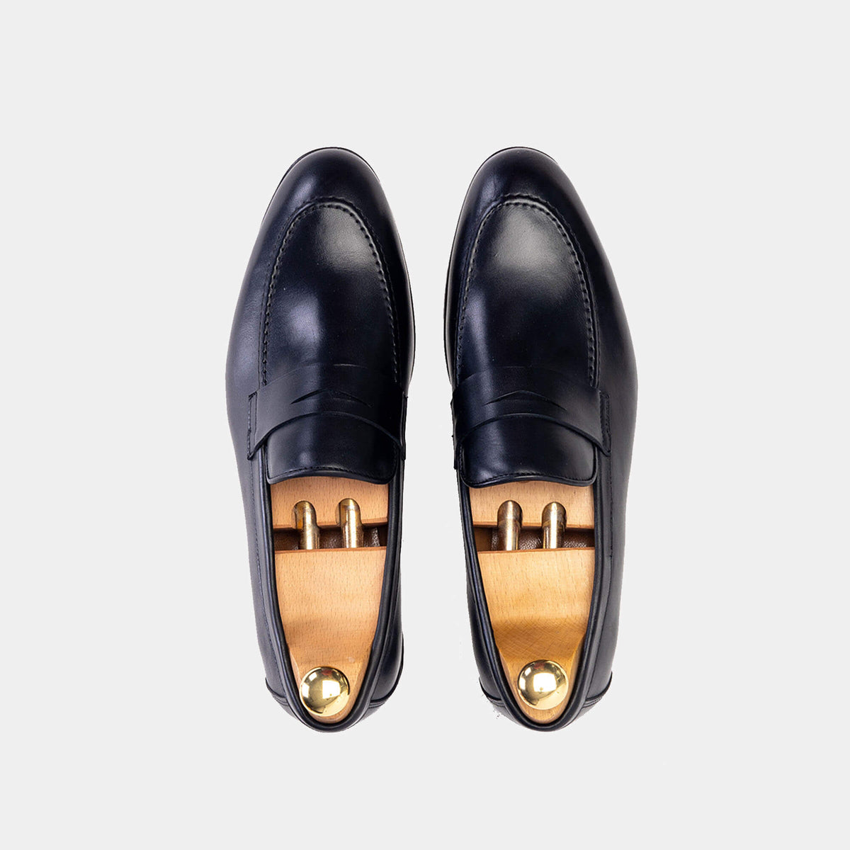 Volzak 5123 Black Leather Shoe